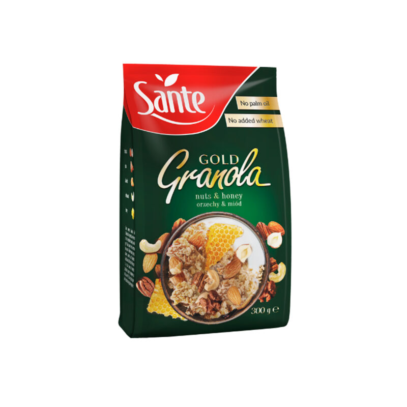 Sante Gold Granola – Nuts & Honey 300g