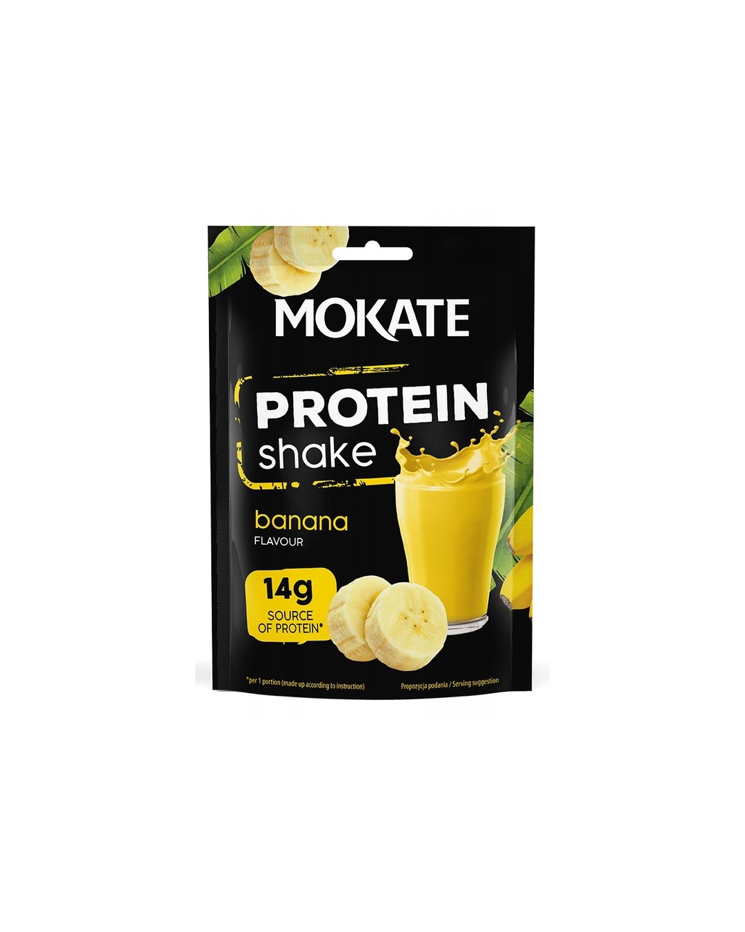 5900649085985 Mokate Protein Shake – Banana Flavour (14g Protein) - Figura 1