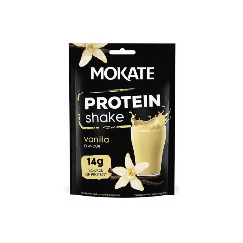 Mokate Protein Shake – Vanilla Flavour (14g Protein)
