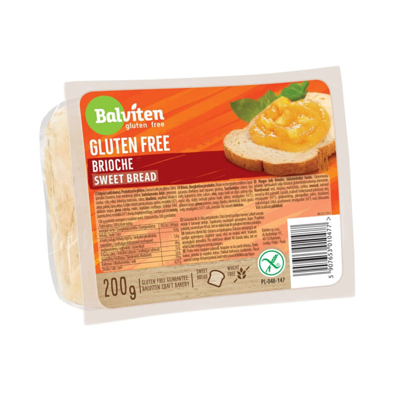 Balviten Gluten Free Brioche – Bukë e Ëmbël pa Gluten