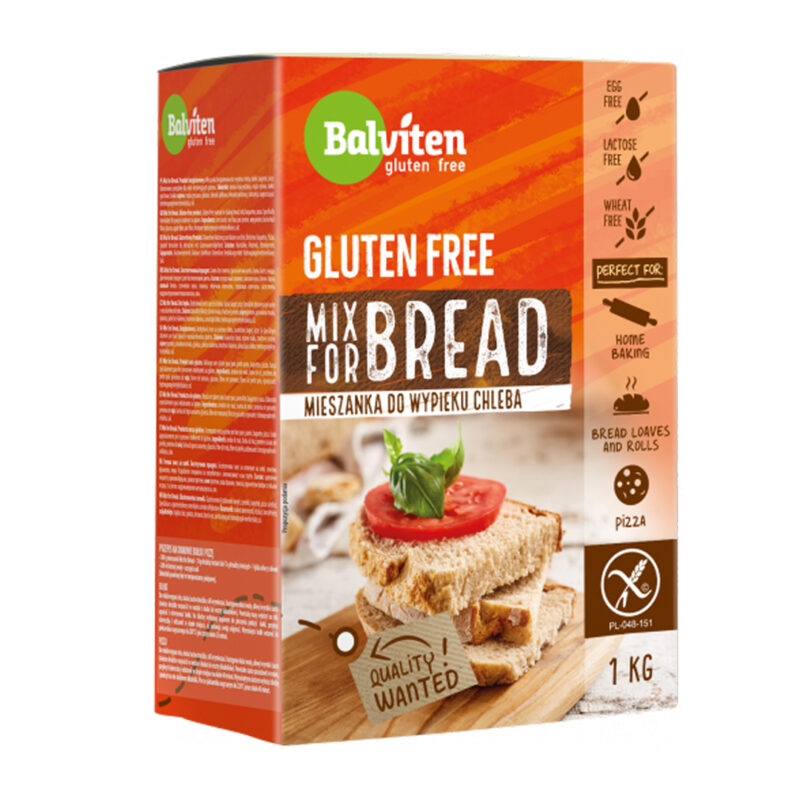 Balviten Gluten Free Mix for Bread – Përzierje për Bukë pa Gluten