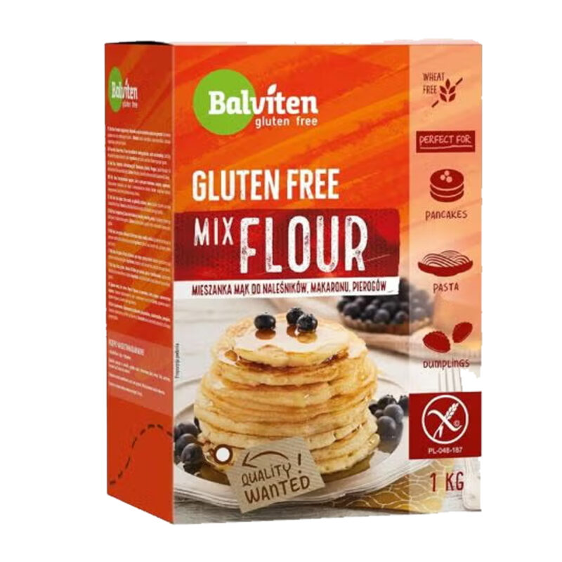 Balviten Gluten Free Mix Flour – Miell për Gatime Pa Gluten