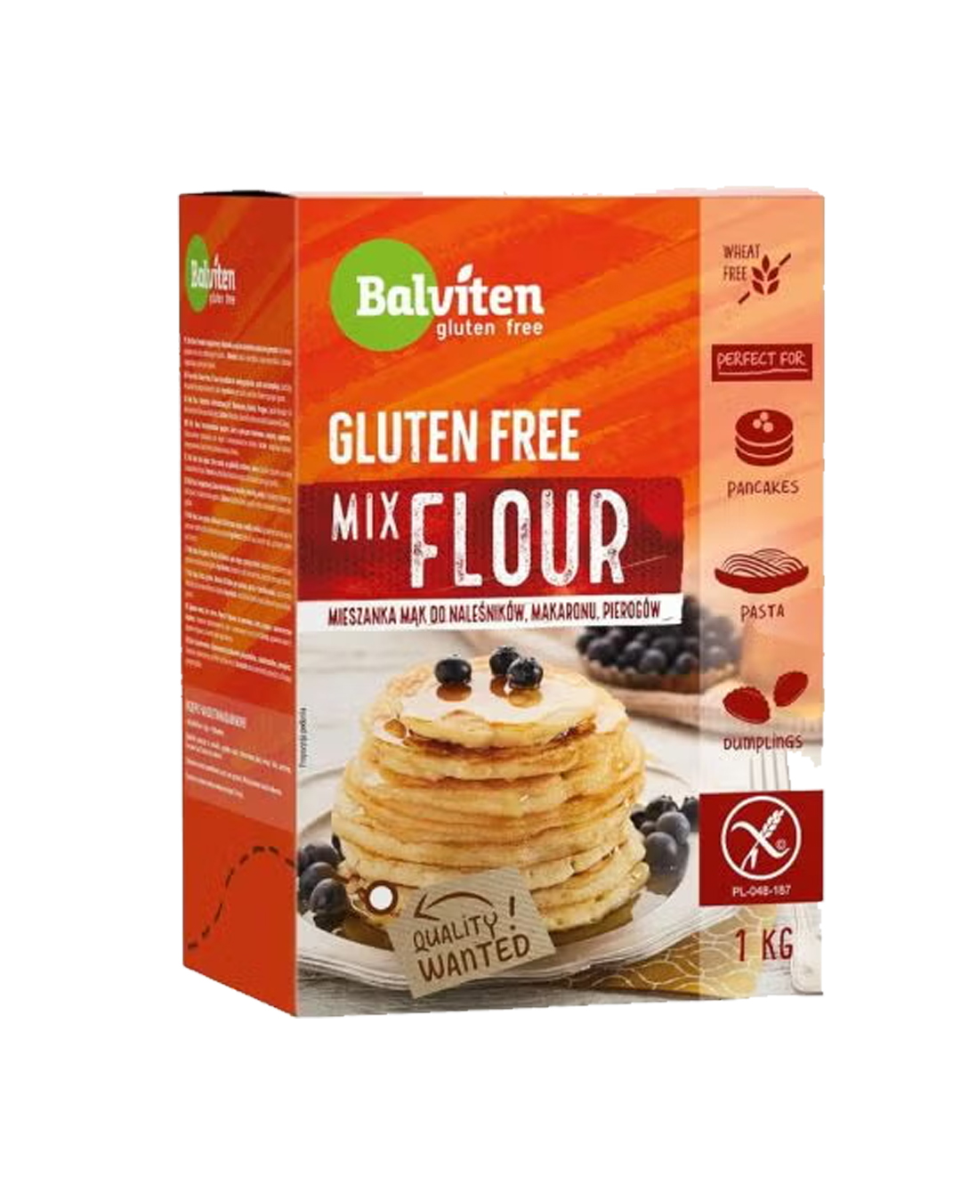 5907653103995 Balviten Gluten Free Mix Flour – Miell për Gatime Pa Gluten - Figura 1