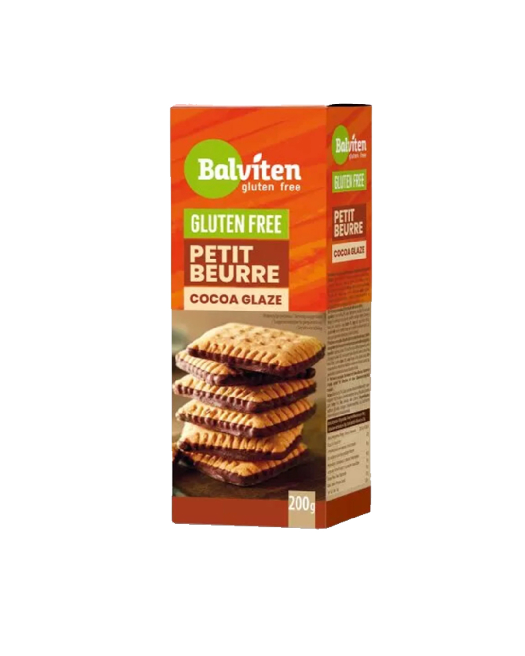 5907653106590 Biskota Balviten Petit Beurre me çokollatë (pa gluten) - Figura 1