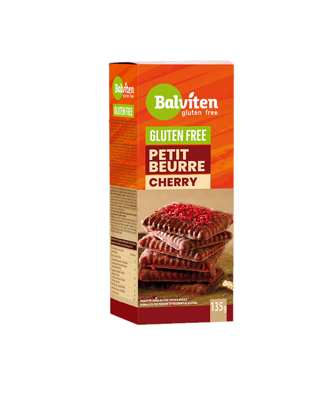 5907653106606 Biskota Balviten Petit Beurre me qershi (pa gluten) - Figura 1