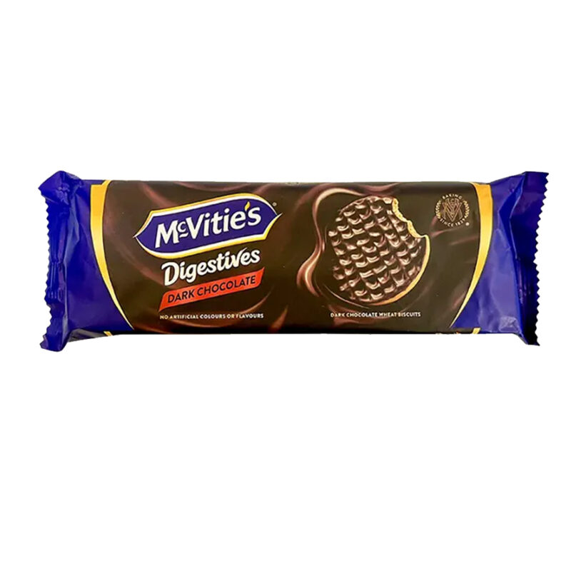 McVitie’s Digestives Dark Chocolate – Biskota me Çokollatë të Zezë