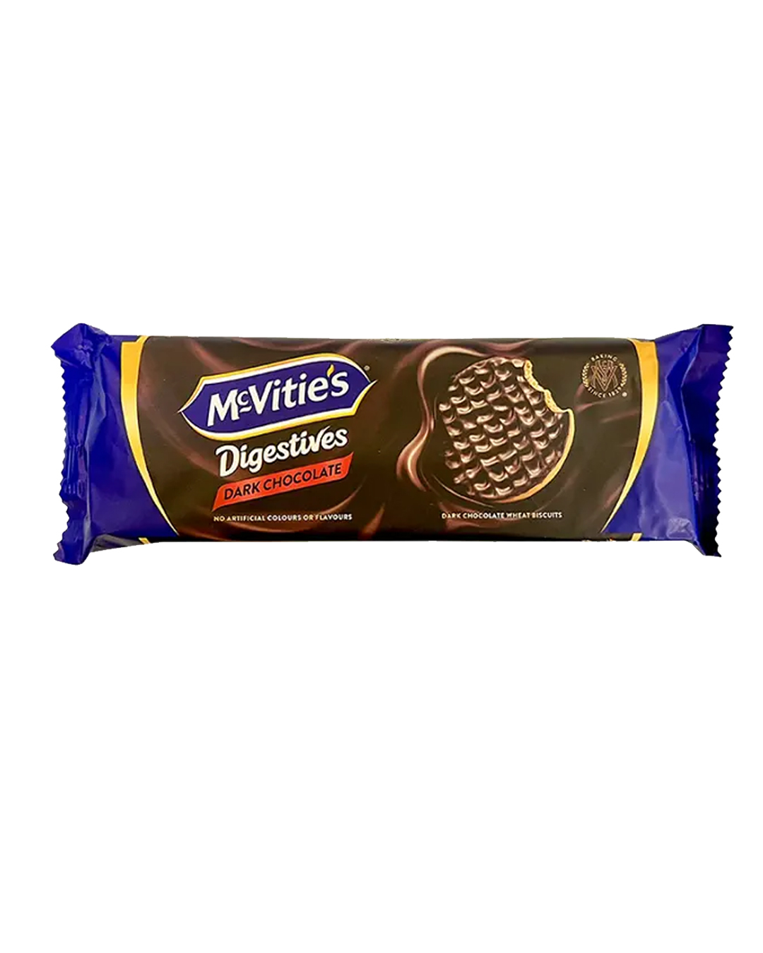 5941664011658 McVitie’s Digestives Dark Chocolate – Biskota me Çokollatë të Zezë - Figura 1