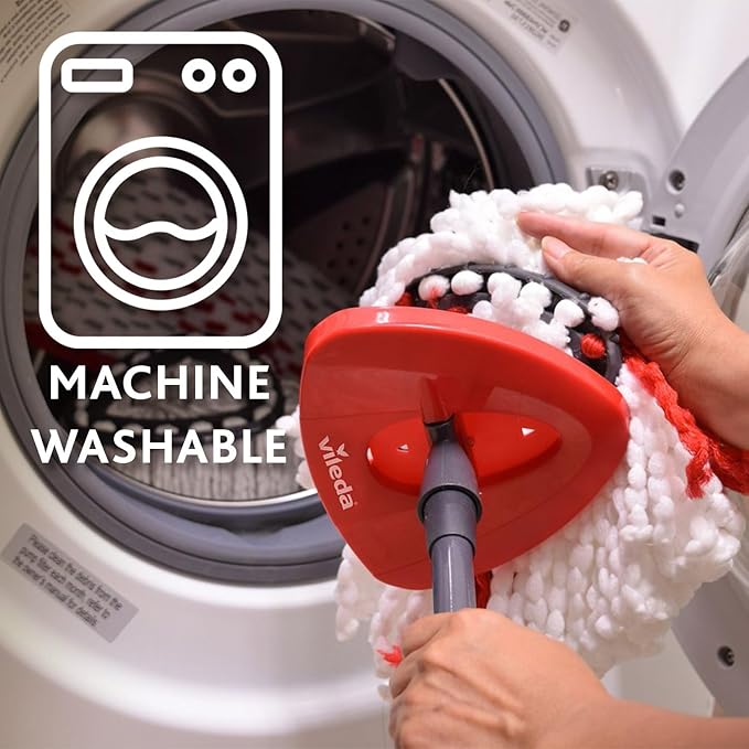 71h0x9nfFhL._AC_SX679_ Vileda Turbo Smart – Set Mop me Kove dhe Sistem Shtrydhjeje Pedale - Figura 5