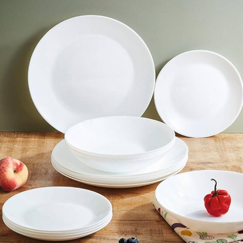 Set pjatash porcelani 18 copë