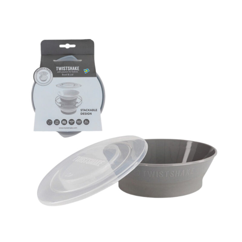 Pjatë me kapak për bebe – Twistshake