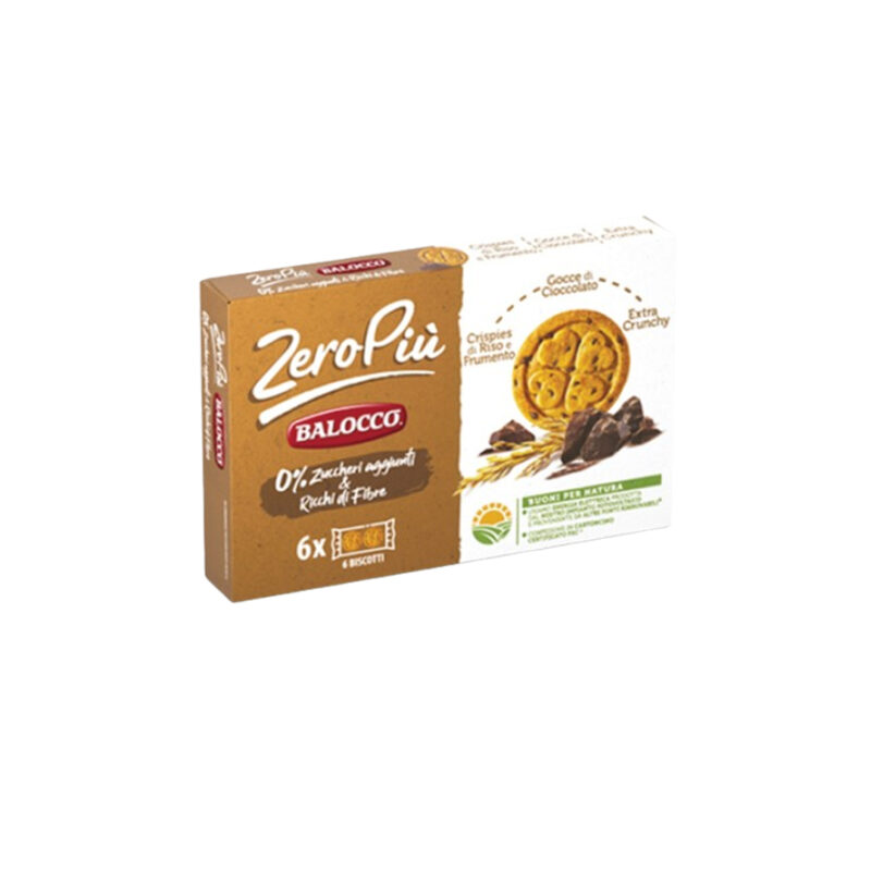 Balocco ZeroPiù Biscuits Chocolate Chips