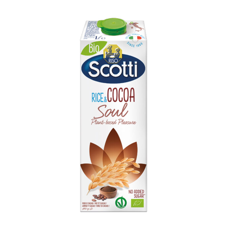 Riso Scotti Bio Rice & Cocoa Soul – Pije Orizi me Kakao Bio 1L