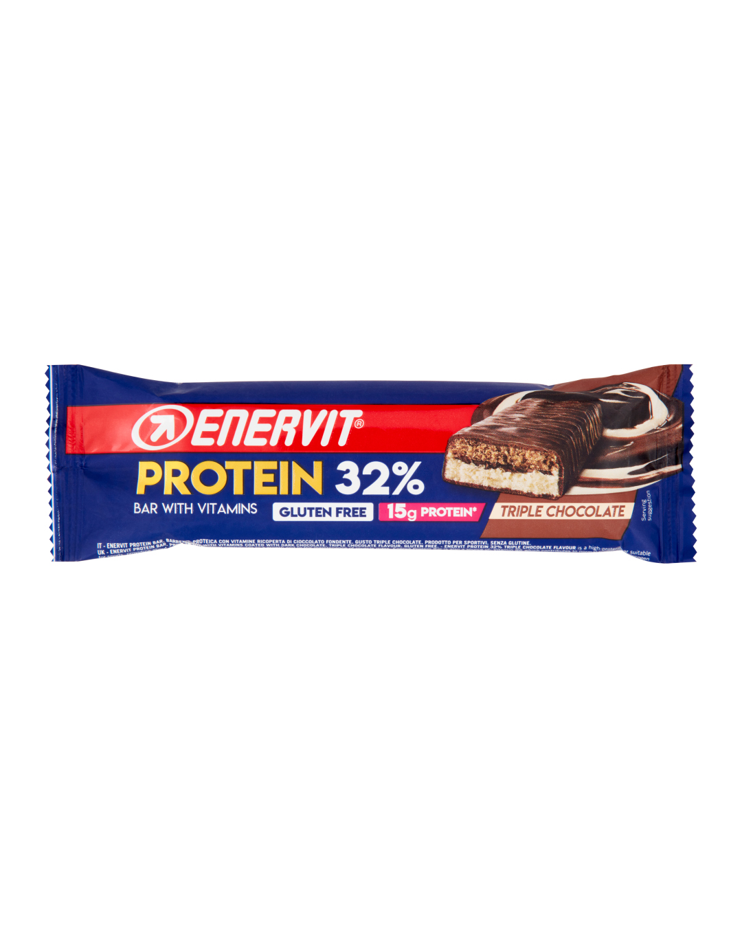 8007640896330 Enervit Protein Snack 32% – Triple Chocolate - Figura 1