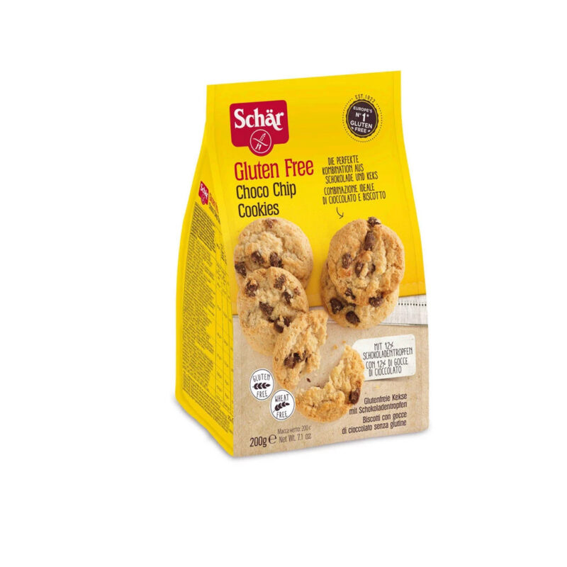 Schär Gluten Free Choco Chip Cookies