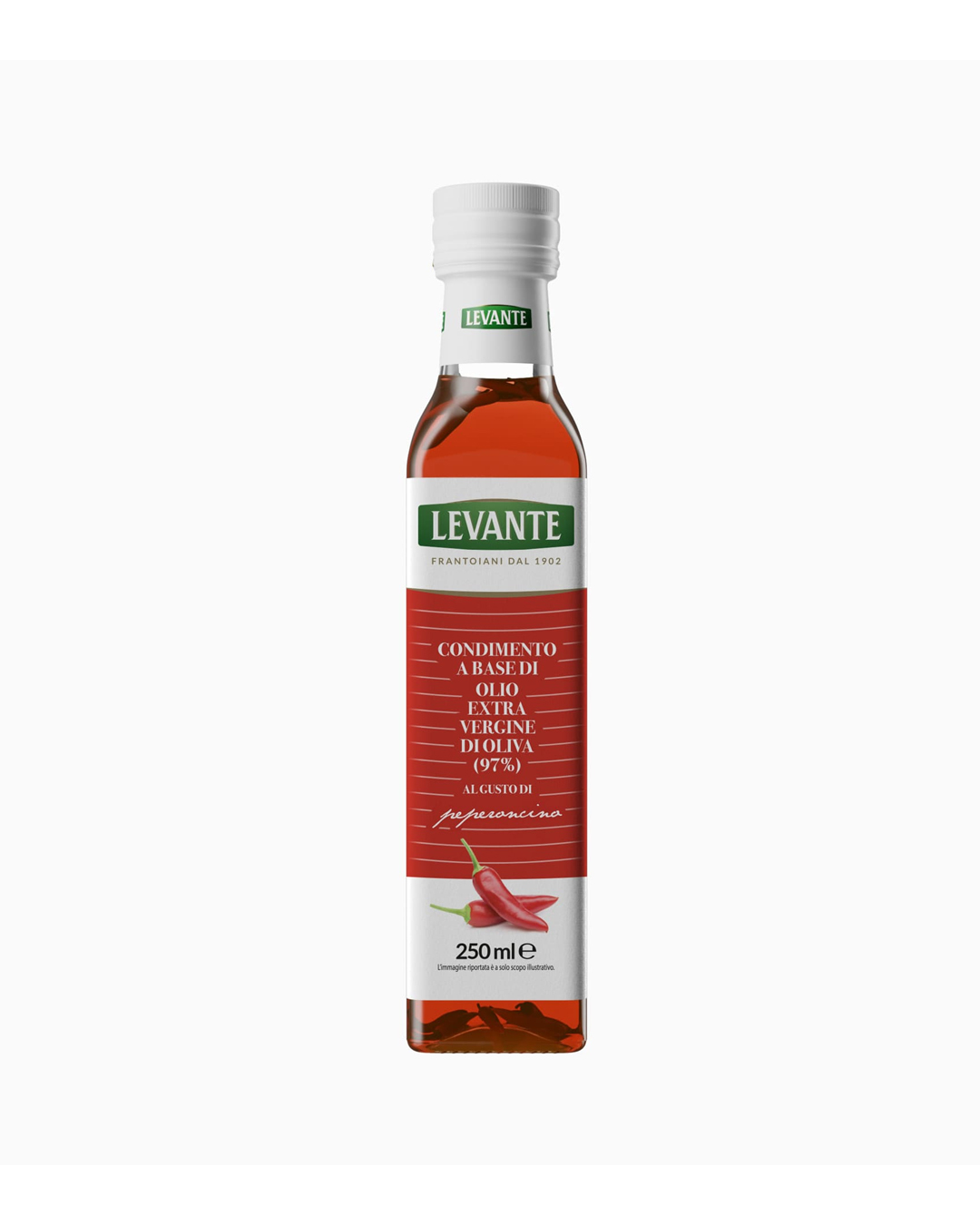 8011845714054 Vaj ulliri ekstra i virgjër Levante me spec djegës 250 ml - Figura 1