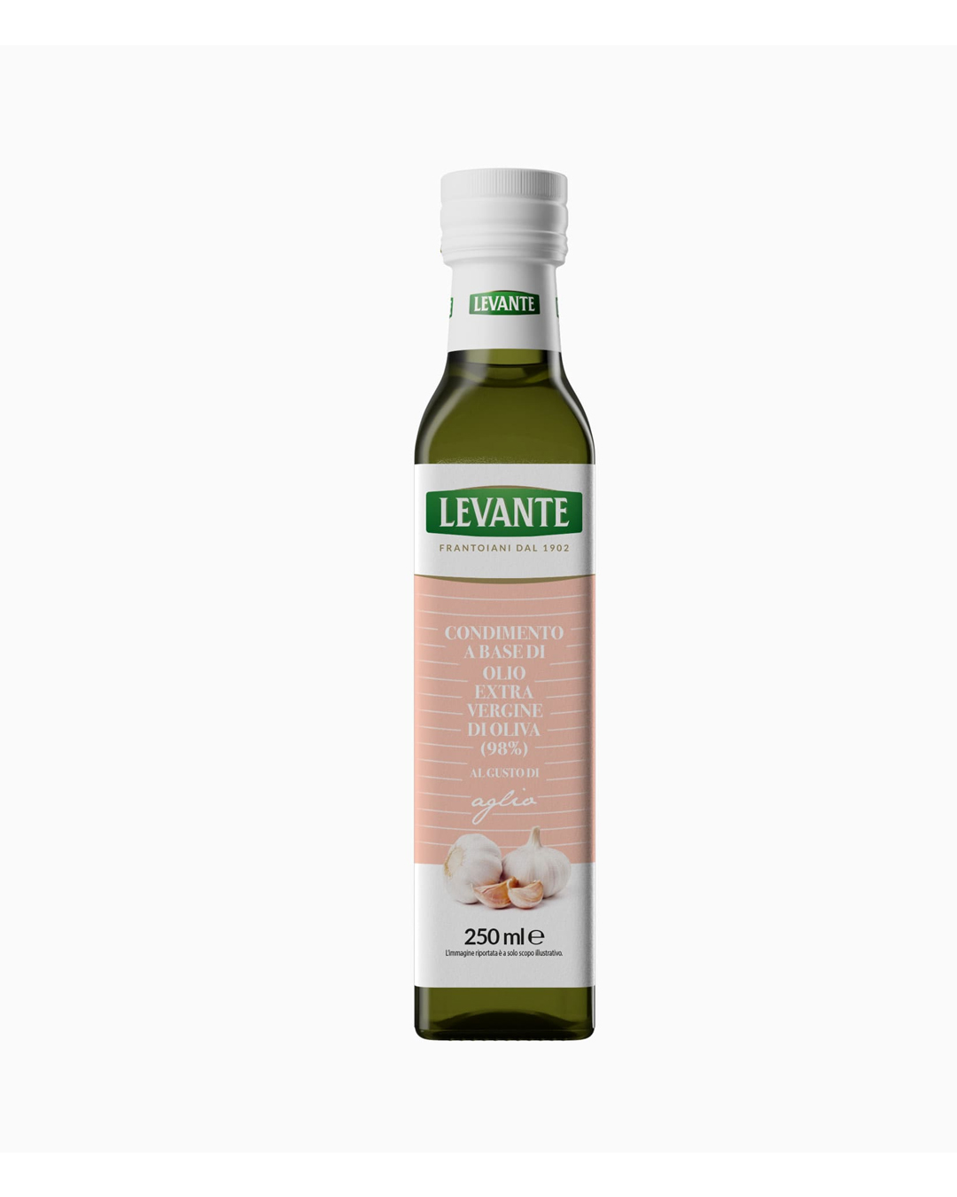 8011845716058 Vaj ulliri ekstra i virgjër Levante me hudhër 250 ml - Figura 1