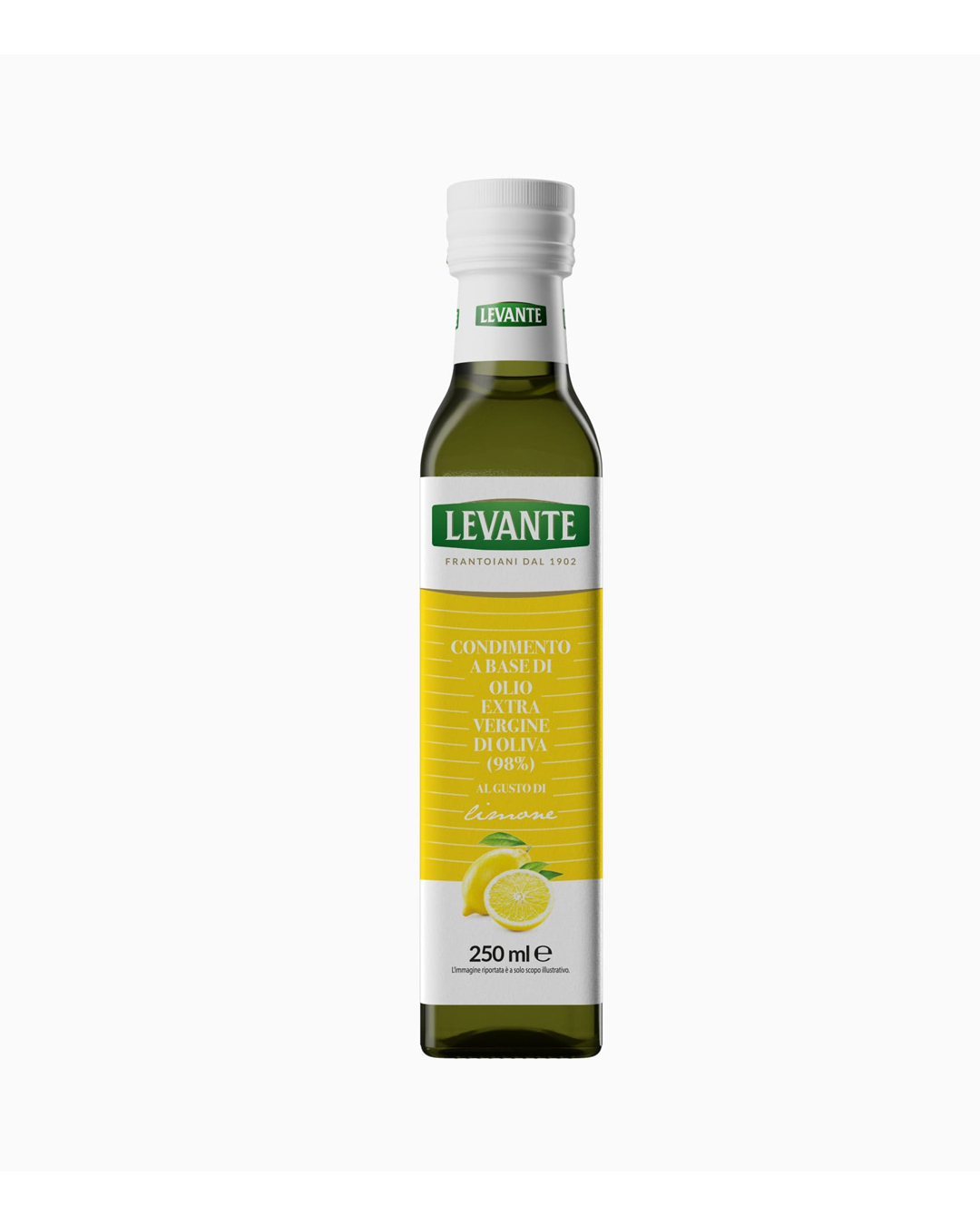 8011845718052 Vaj ulliri ekstra i virgjër Levante me aromë limoni 250 ml - Figura 1