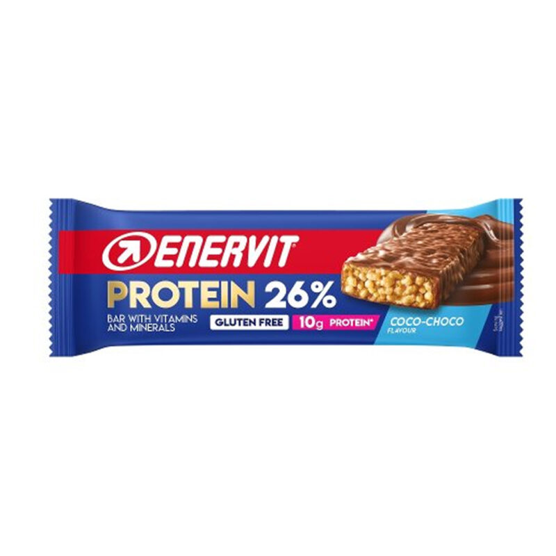Enervit Protein Bar 26% – Shije Çokollatë & Kokos