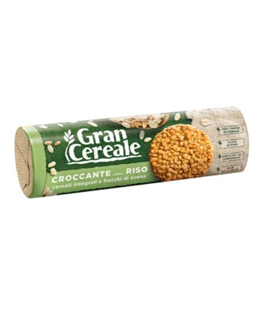 8076809540162 Gran Cereale Croccante con Riso – Biskota me Drithëra të Plotë dhe Oriz - Figura 1