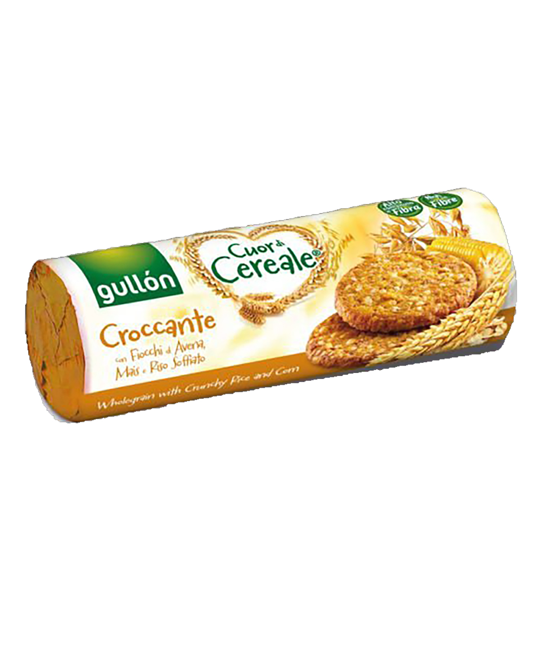 8410376039375 Gullón Cuor di Cereale Croccante – Biskota me Drithëra të Plotë, Tërshërë dhe Misër - Figura 1