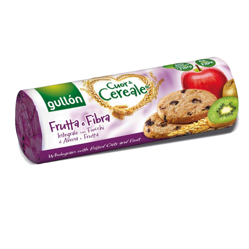 Gullón Cuor di Cereale Frutta e Fibra – Biskota me Tërshërë dhe Fruta