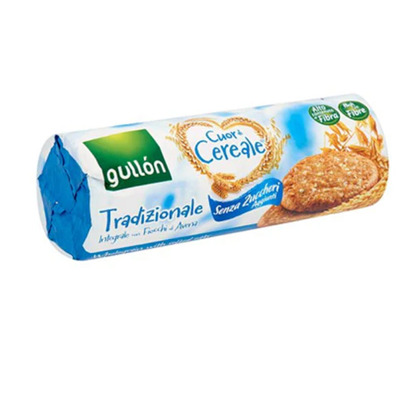 Gullón Cuor di Cereale Tradizionale – Biskota Integrale pa Sheqer të Shtuar