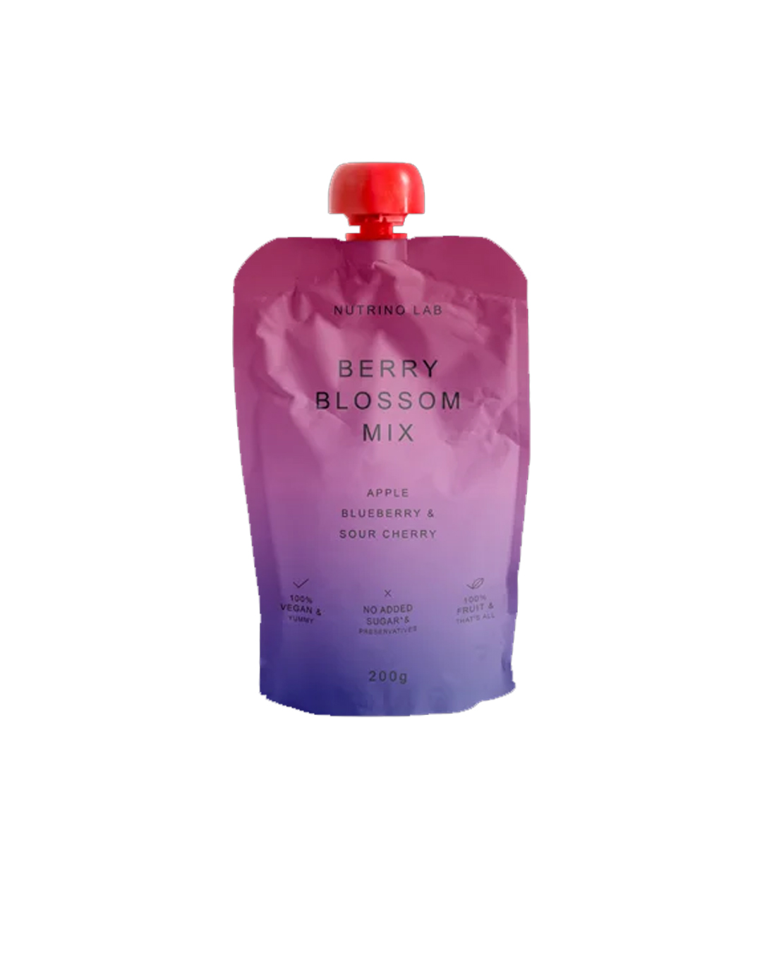 8606019652968 Nutrino Lab Berry Blossom Mix – Apple, Blueberry & Sour Cherry - Figura 1