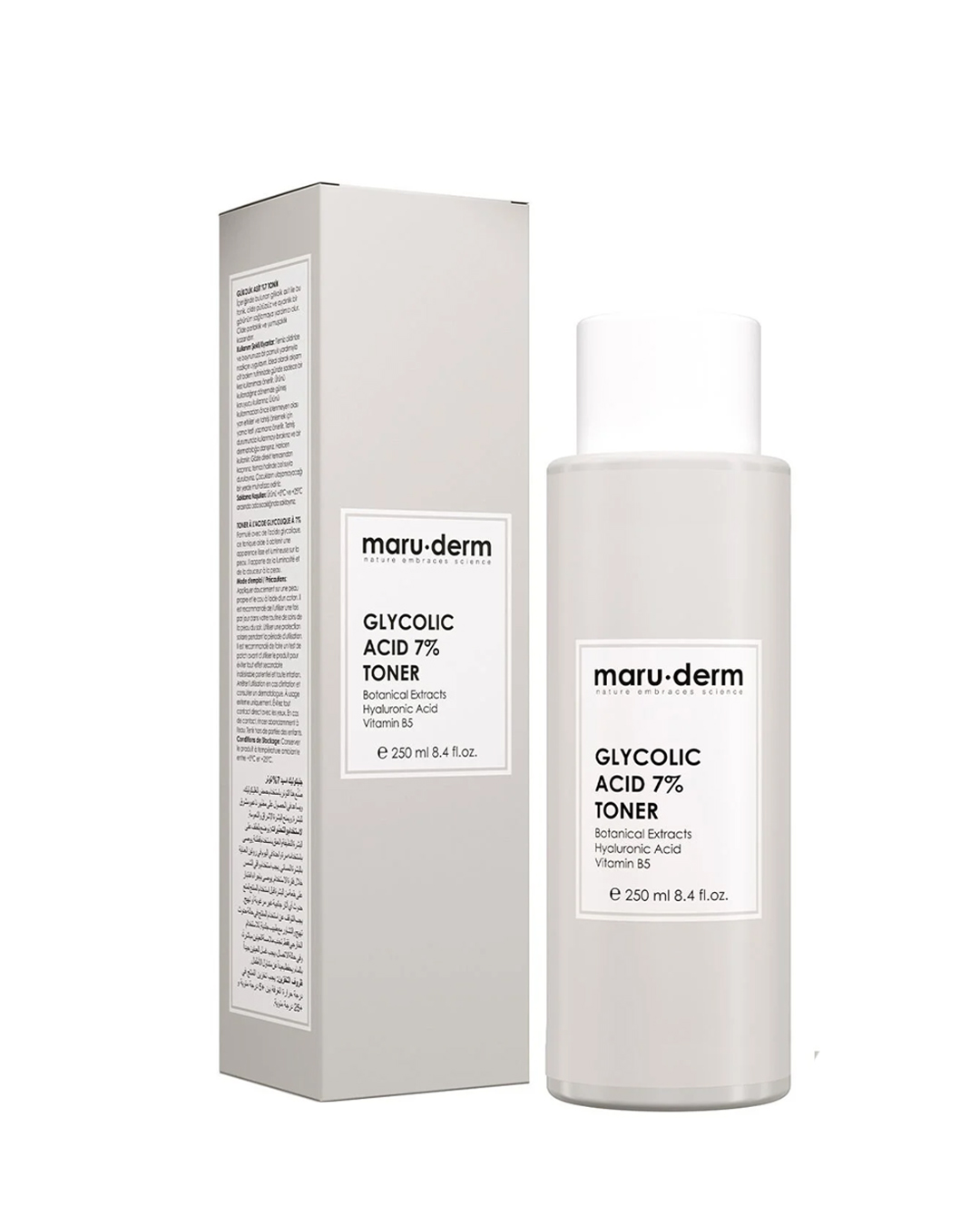 8682397030901 Toner Eksfoliues me Acid Glikolik Maruderm Glycolic Acid 7% Toner 250ml - Figura 1