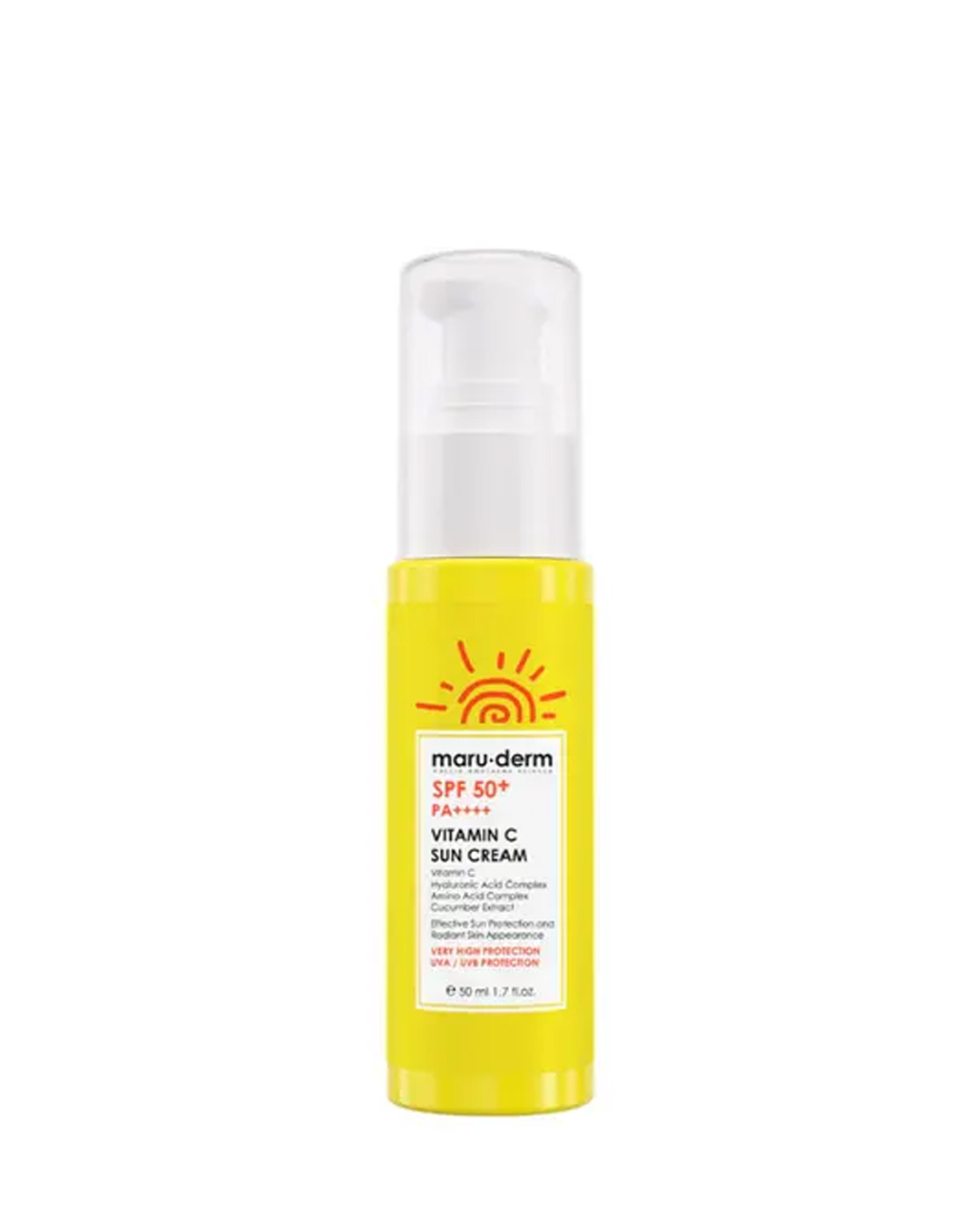 8682397031342 Krem Dielli me Vitaminë C Maruderm SPF 50+ – 50ml - Figura 1
