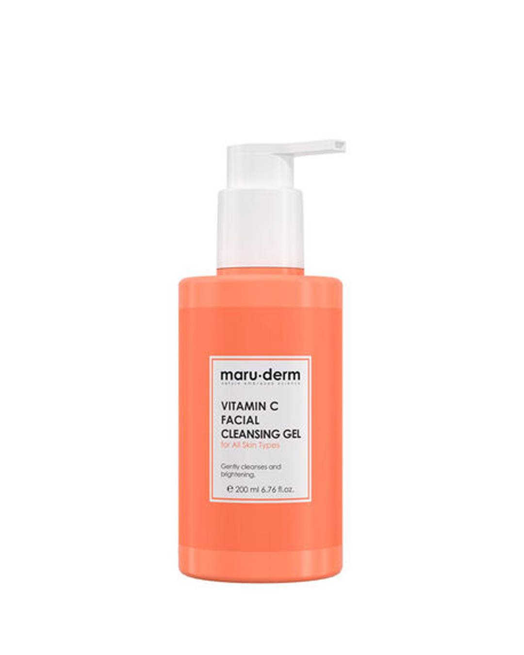 8682397031403 Xhel Pastrues për Fytyrë me Vitaminë C Maruderm – 200ml - Figura 1