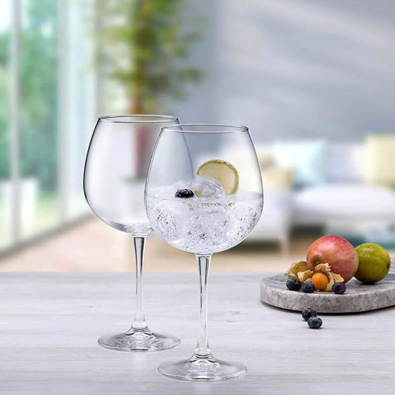 Gotë Kristali për Verë & Kokteile – Set 2 Copë