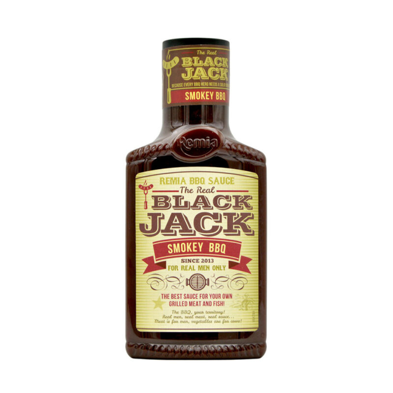 Remia BBQ Sauce Black Jack – Smokey BBQ Sauce 500ml