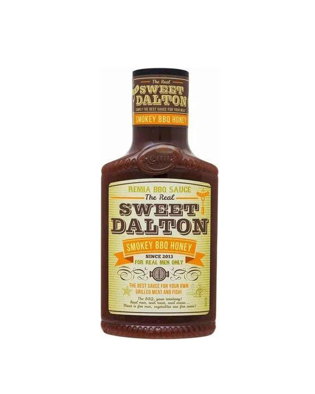 8710448595182 Remia BBQ Sauce Sweet Dalton – Smokey BBQ Honey Sauce 500ml - Figura 1