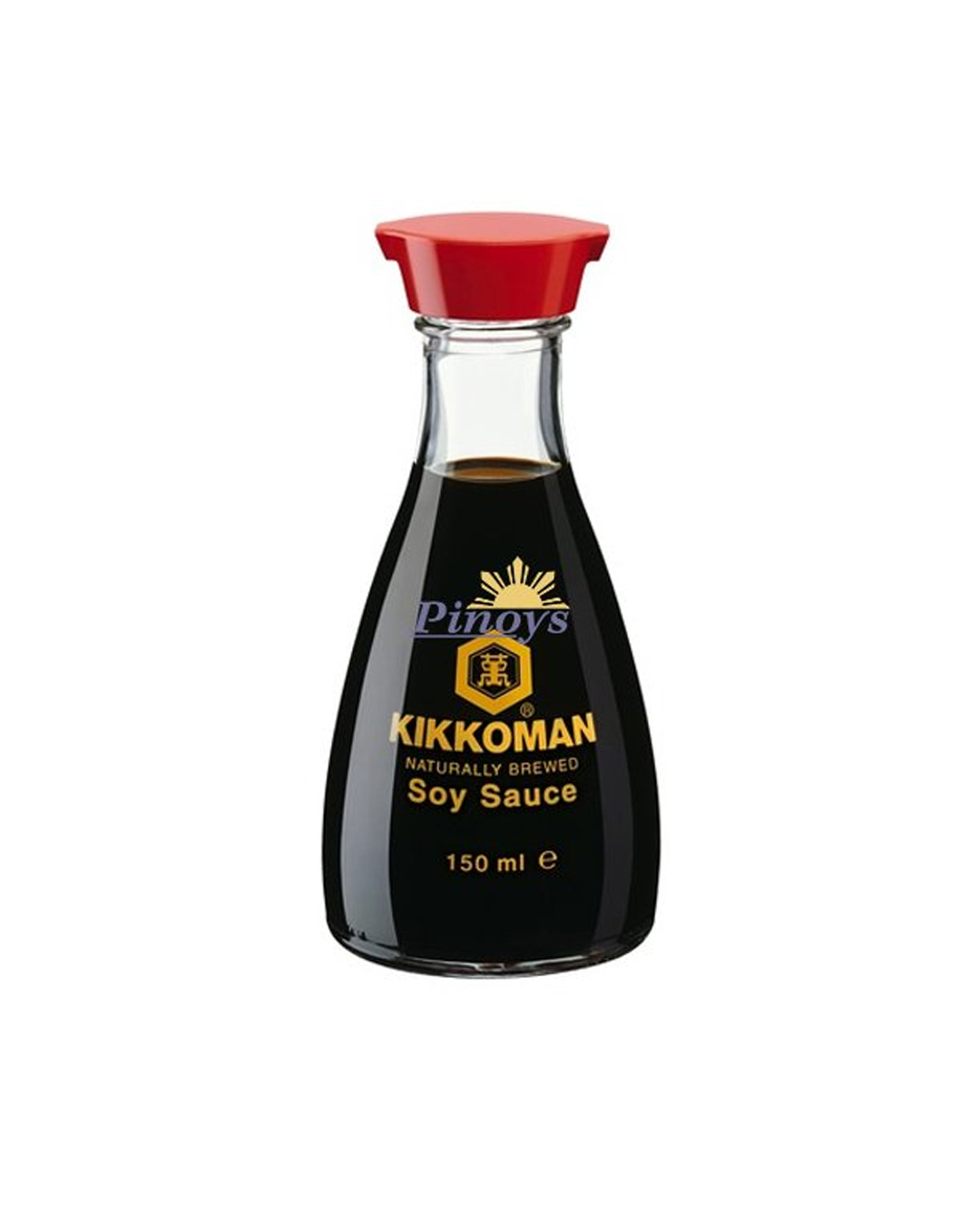 8715035110106 Kikkoman Naturally Brewed Soy Sauce – Salcë Soje e Fermentuar Natyralisht 150ml - Figura 1