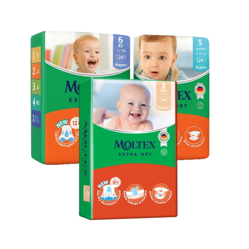 Pelena për bebe – Moltex Extra Dry