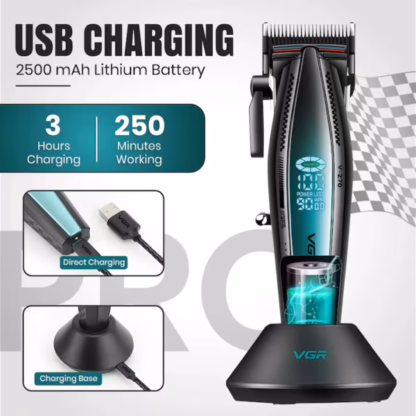 Makinë profesionale per qethje VGR V-270 – e fuqishme, e saktë edhe plot stil