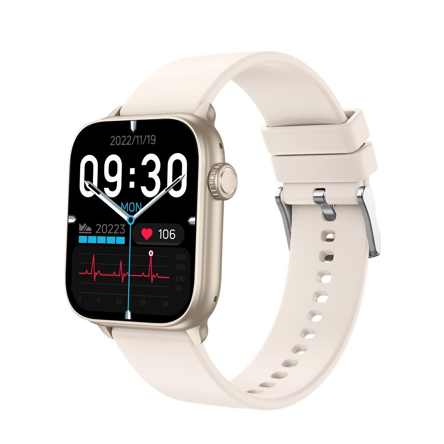 SMART WATCH VIVAX WATCH LIFE FIT 3 BEIGE SMART WATCH VIVAX WATCH LIFE FIT 3 BEIGE - Figura 1